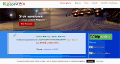 Desktop Screenshot of kolorowa.pl
